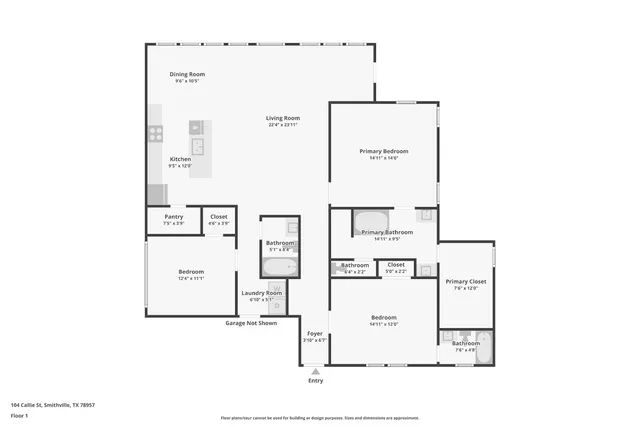 a picture of a floor plan