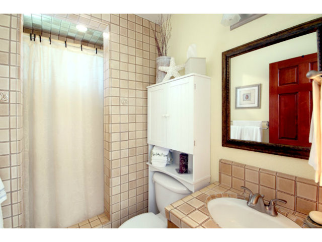 105 Corralitos Road Corralitos, CA 95076 - Photo 16 of 25 a bathroom with a sink and a mirror