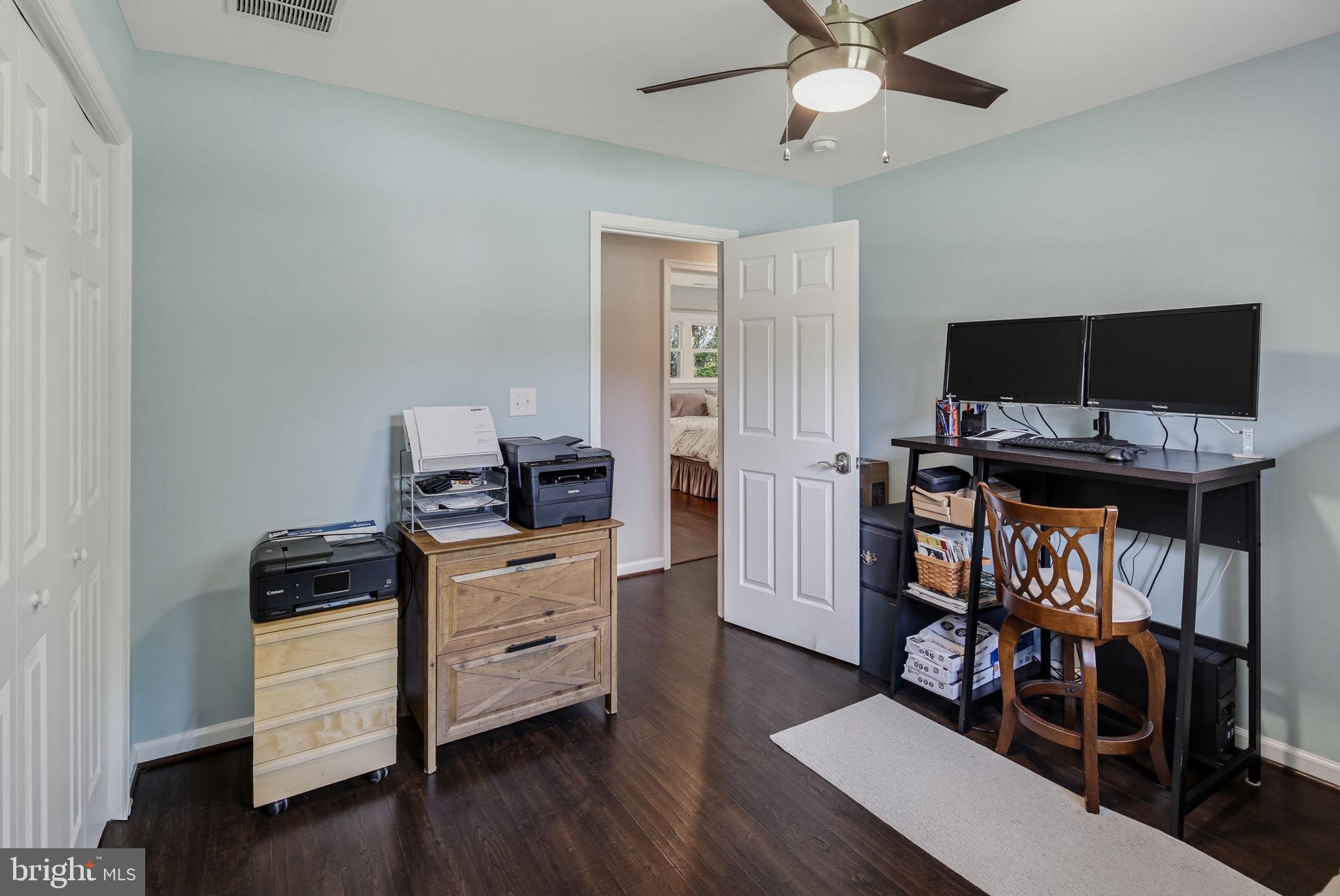 9242 Spring Valley Road Ellicott City, MD 21043 - Photo 25 of 52 Third bedroom currently used as home office