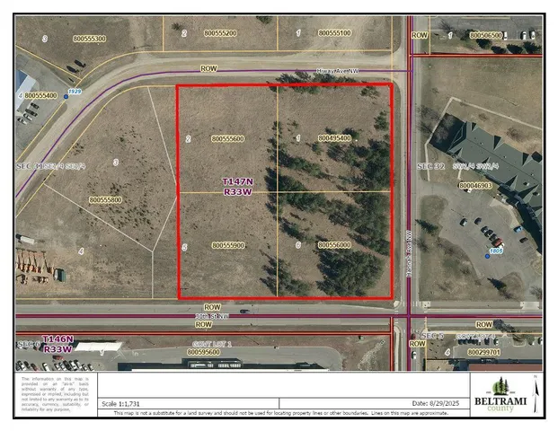$1,000,000 | Tbd Hannah Avenue Northwest, Bemidji, MN 56601