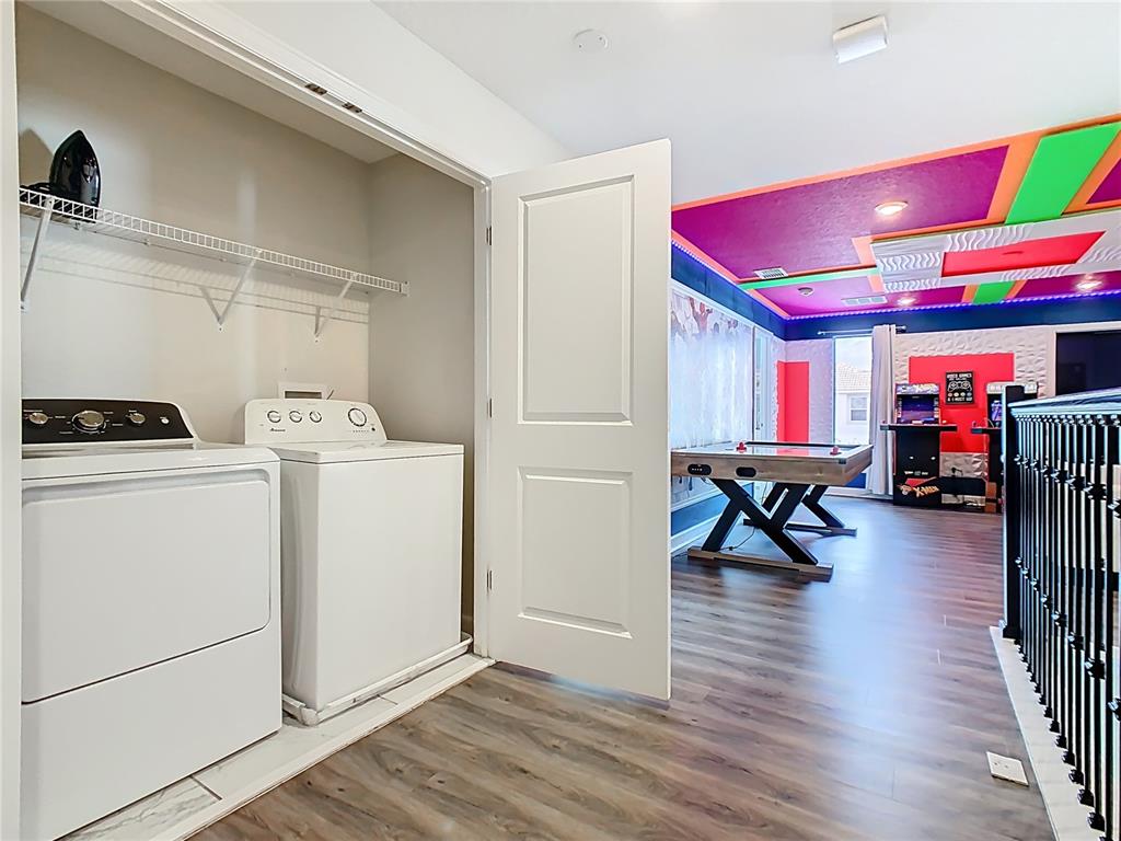 2925 Fable Street Kissimmee, FL 34746 - Photo 45 of 56 a view of livingroom with furniture and wooden floor