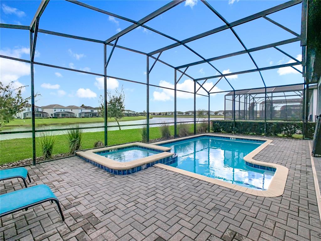 2925 Fable Street Kissimmee, FL 34746 - Photo 53 of 56 a view of a backyard with swimming pool