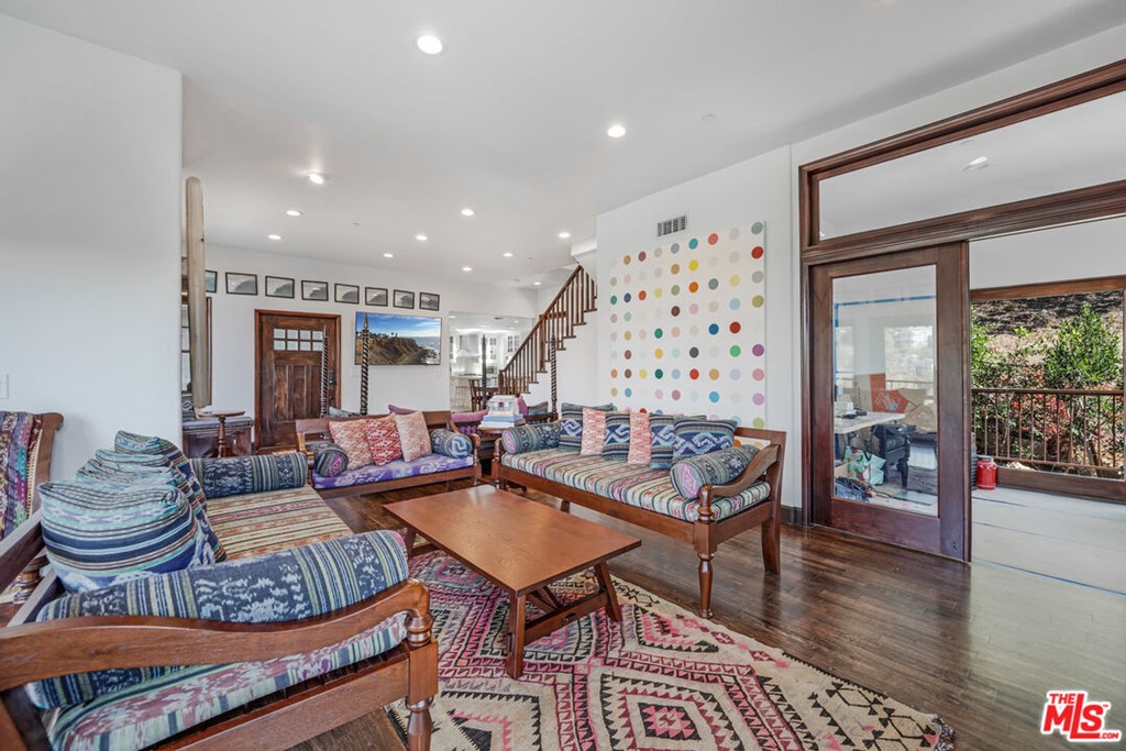 458 Rustic Drive Los Angeles, CA 90065 - Photo 15 of 41 a living room with furniture and a table
