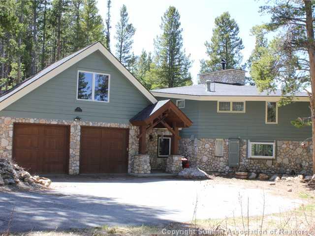 576 Moonstone Road Breckenridge, CO 80424 - Photo 1 of 22 a front view of a house with a yard