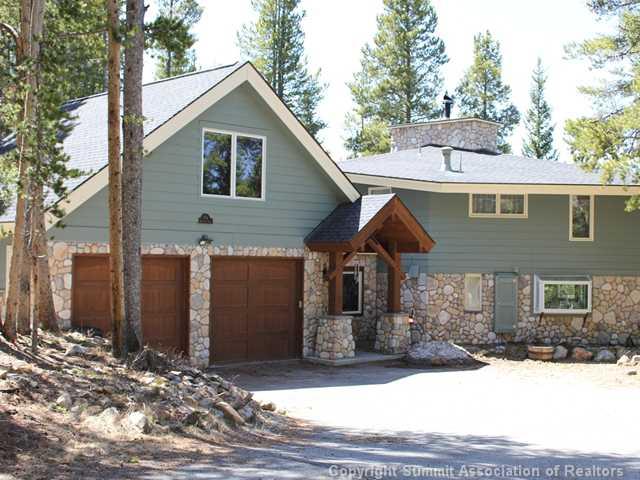 576 Moonstone Road Breckenridge, CO 80424 - Photo 2 of 22 a front view of a house with a yard