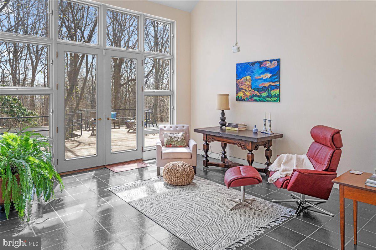 2905 Ash Mill Road Doylestown, PA 18902 - Photo 16 of 57 Living Room Reading Nook w access to deck