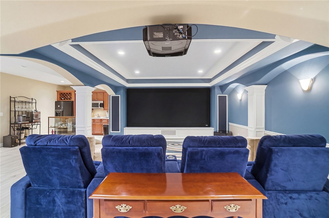 472 Timber Walk Court Springboro, OH 45066 - Photo 38 of 86 This dedicated media room features a large screen, perfect for movie nights and entertaining.