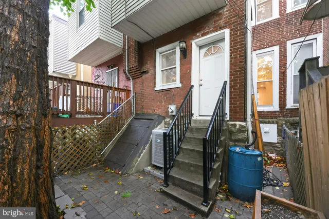 a view of deck with patio outdoor seating
