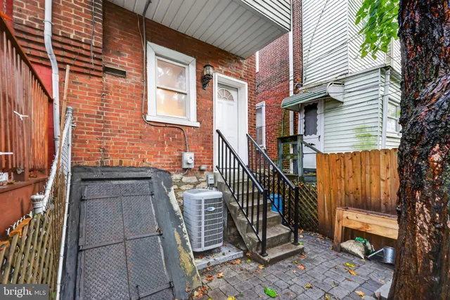a view of outdoor space and deck