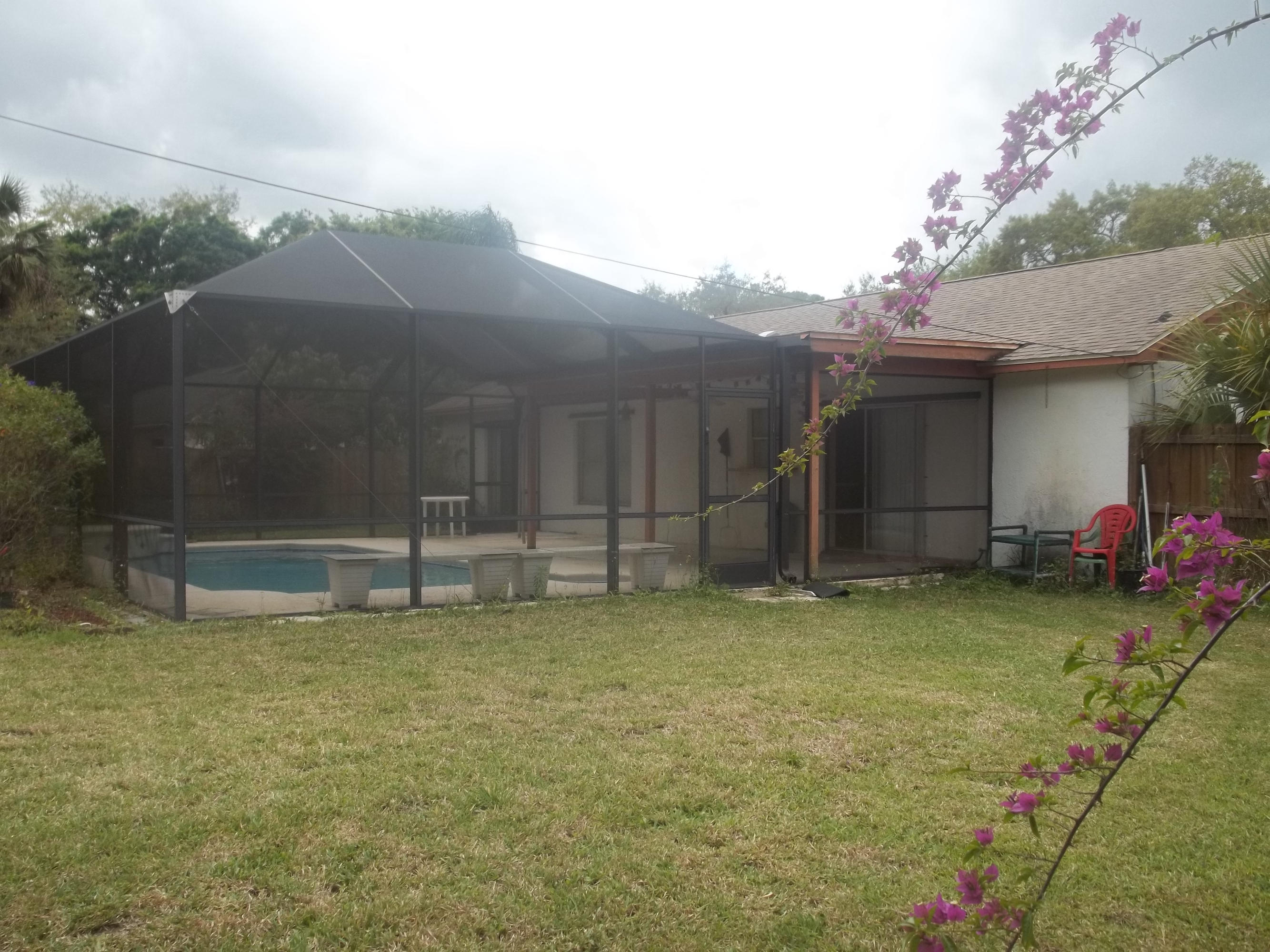 2201 Southwest Cree Road Port St. Lucie, FL 34953 - Photo 5 of 5 Backyard