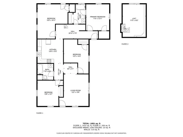 a picture of floor plan