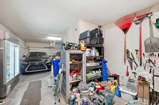a view of storage and utility room