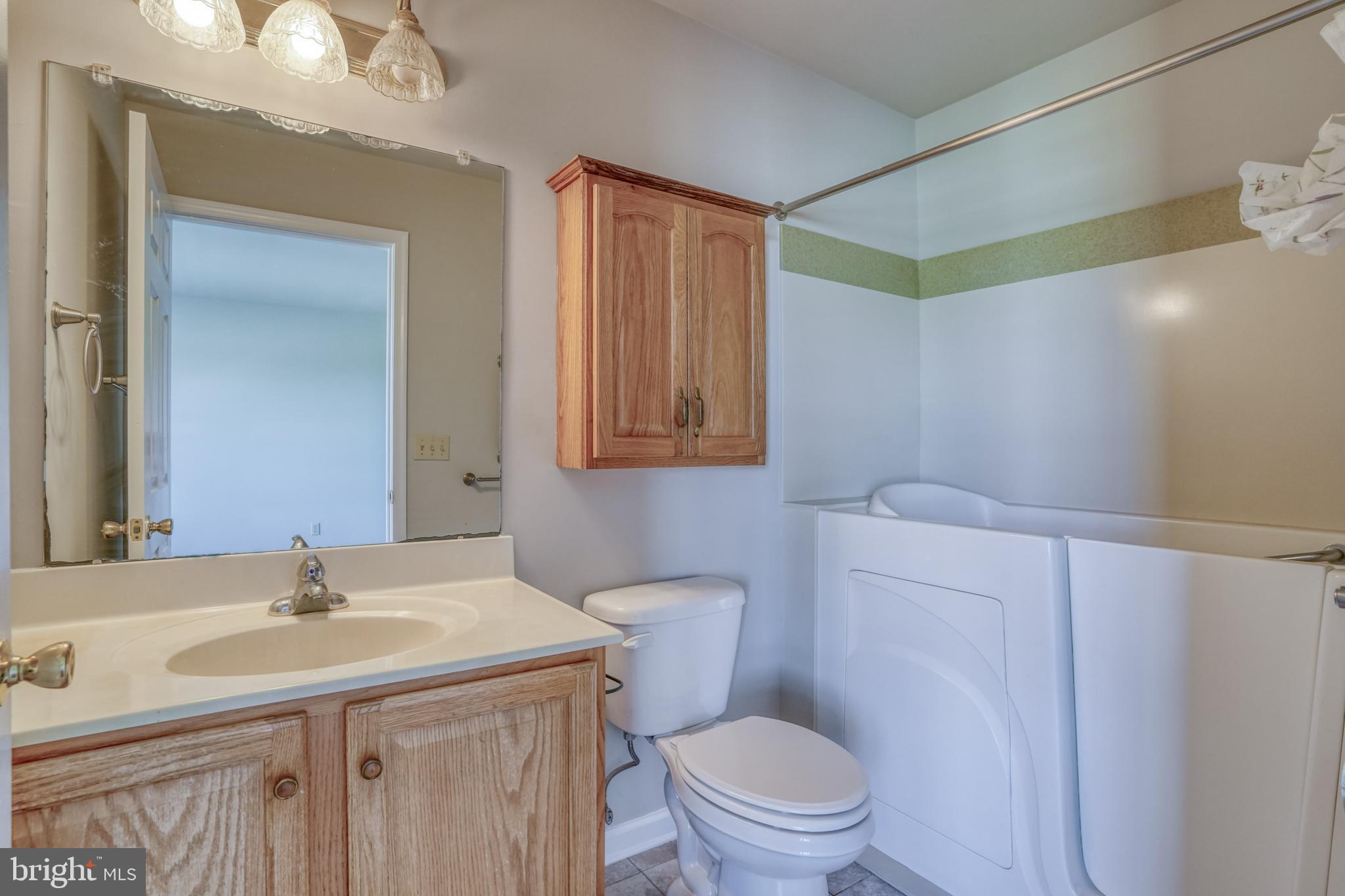 1663 White Marsh Branch Road Harrington, DE 19952 - Photo 36 of 40 Primary Bath with walk-in tub