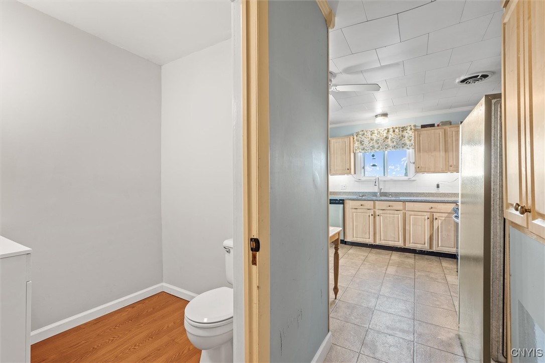 21 Union Street Auburn, NY 13021 - Photo 17 of 45 Half Bath off Kitchen