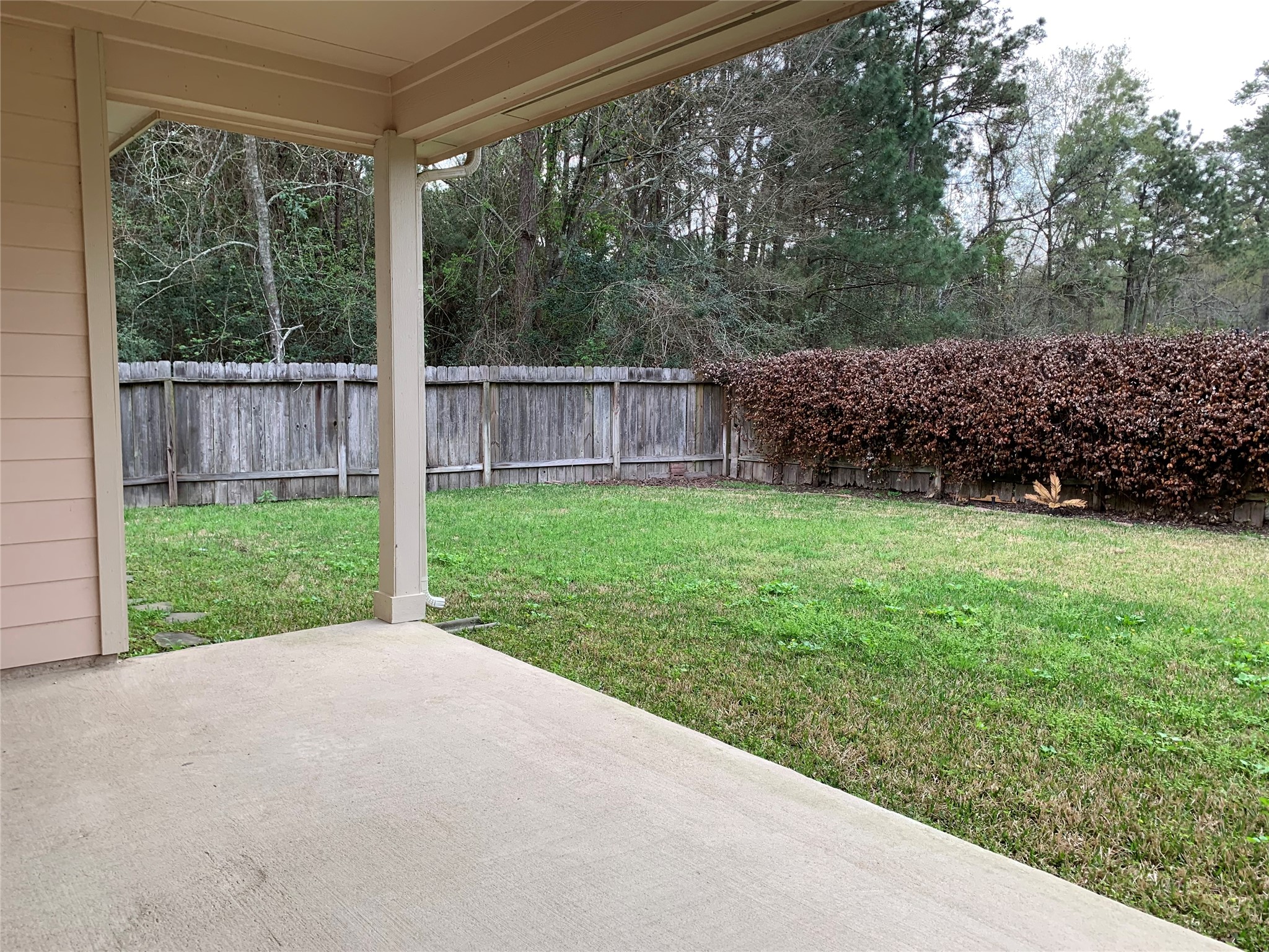 46 Patina Pines Court Spring, TX 77381 - Photo 27 of 30 Great covered patio for grilling a steak or the very best hamburgers.