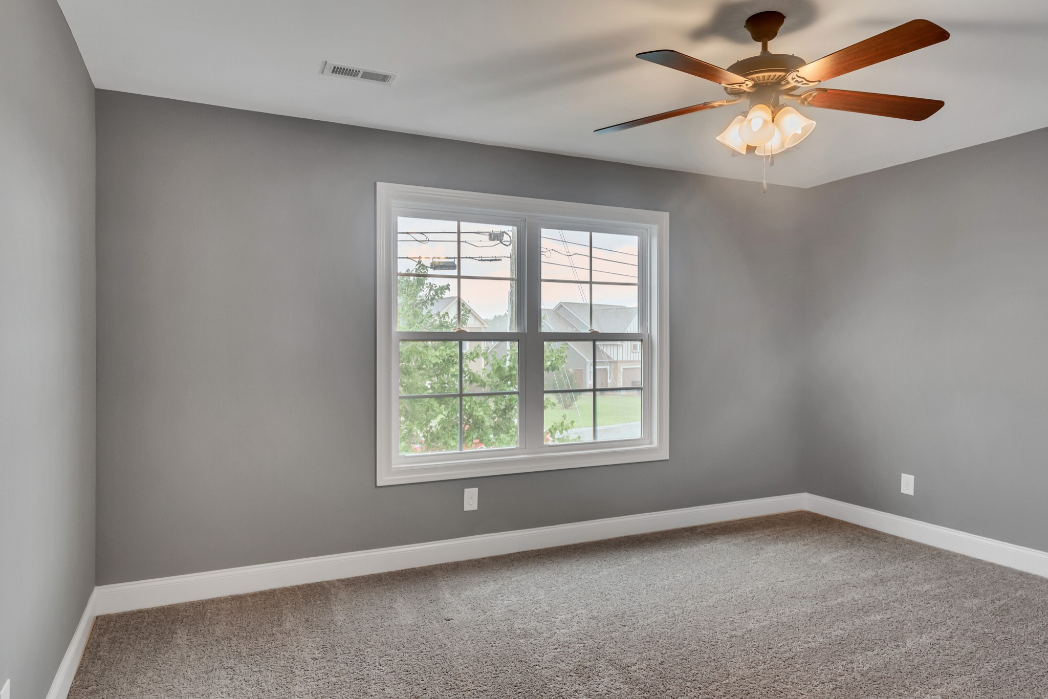 313 Drema Court Murfreesboro, TN 37127 - Photo 23 of 39 an empty room with a window and a fan
