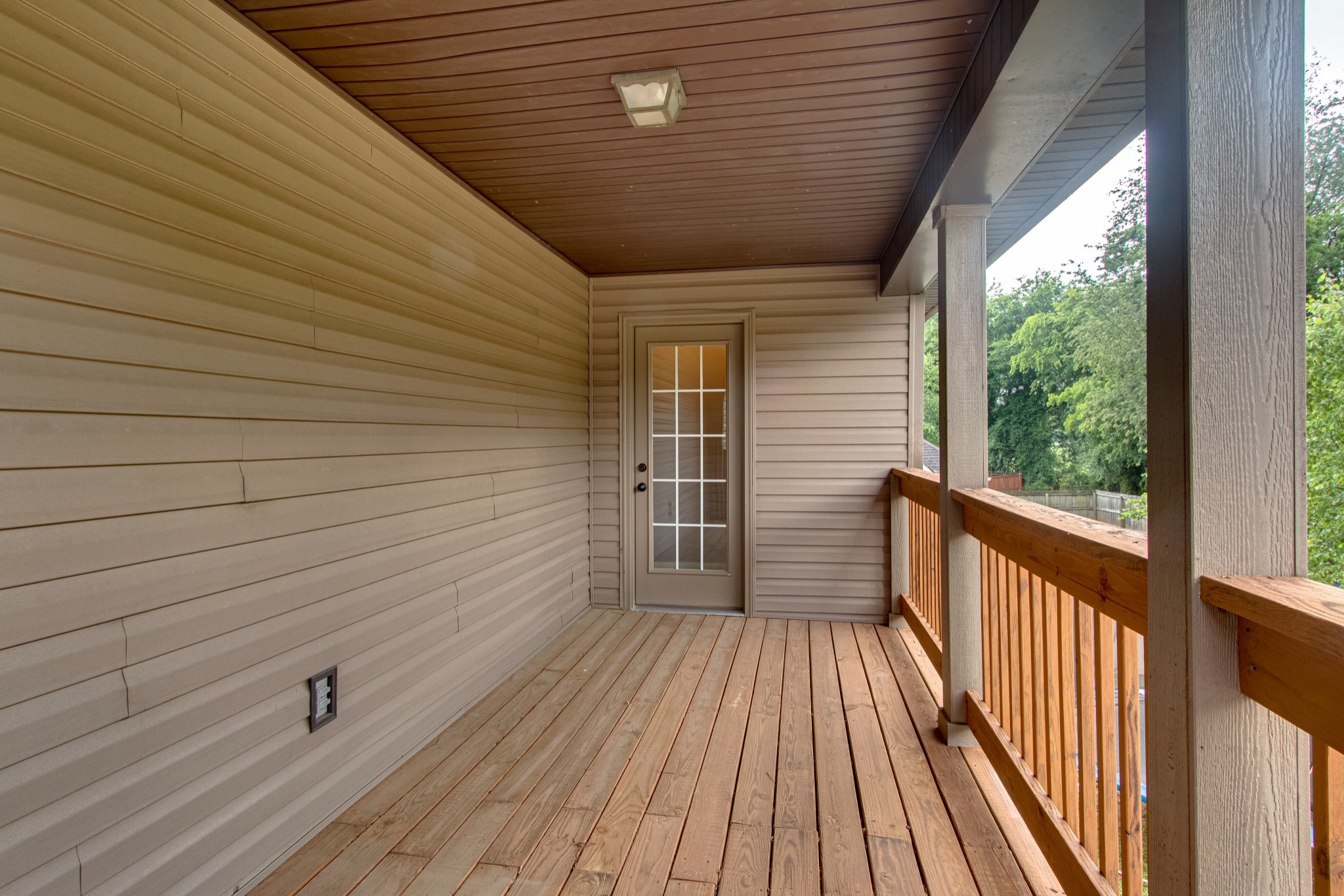 313 Drema Court Murfreesboro, TN 37127 - Photo 33 of 39 a view of a balcony with wooden floor