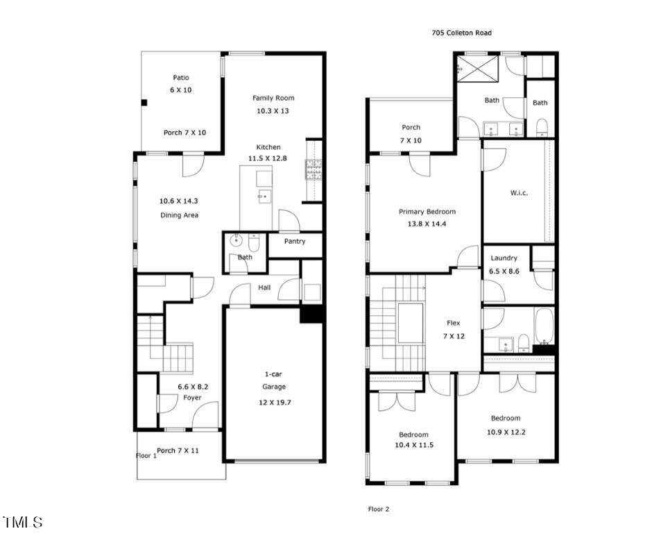 705 Colleton Road Raleigh, NC 27610 - Photo 4 of 41 COLLETON FP