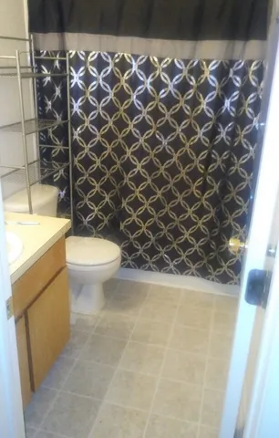 a bathroom with a sink and a toilet