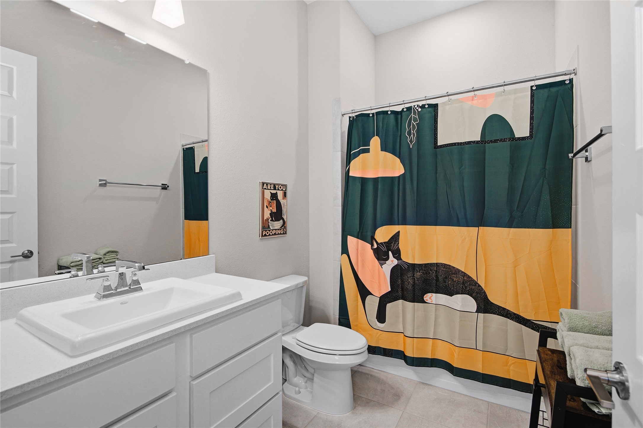 1222 McMurtry Ridge Drive Katy, TX 77494 - Photo 13 of 49 a bathroom with a sink toilet and mirror