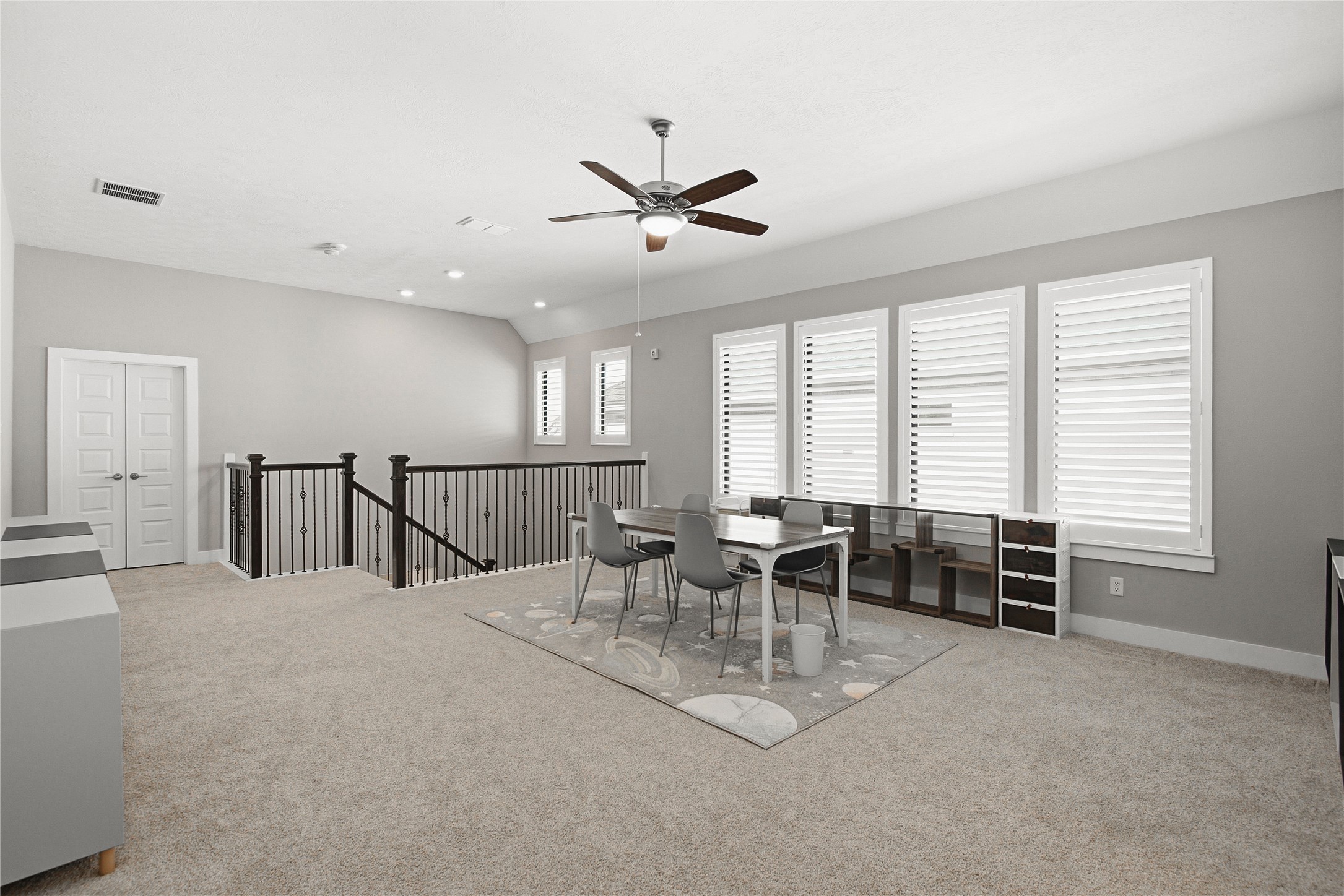 1222 McMurtry Ridge Drive Katy, TX 77494 - Photo 26 of 49 a living room with furniture two window and chairs