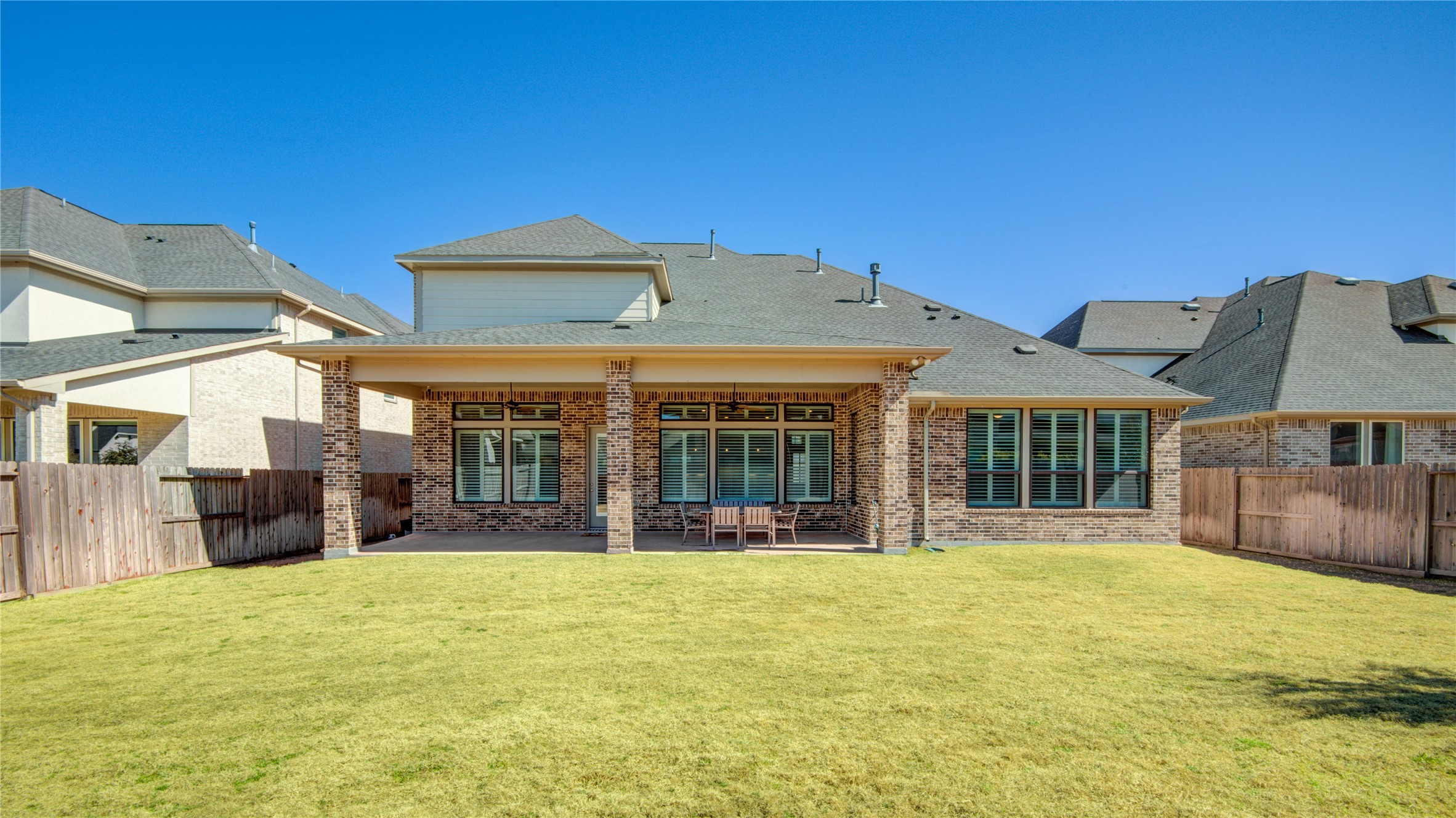 1222 McMurtry Ridge Drive Katy, TX 77494 - Photo 46 of 49 a view of a house with a swimming pool