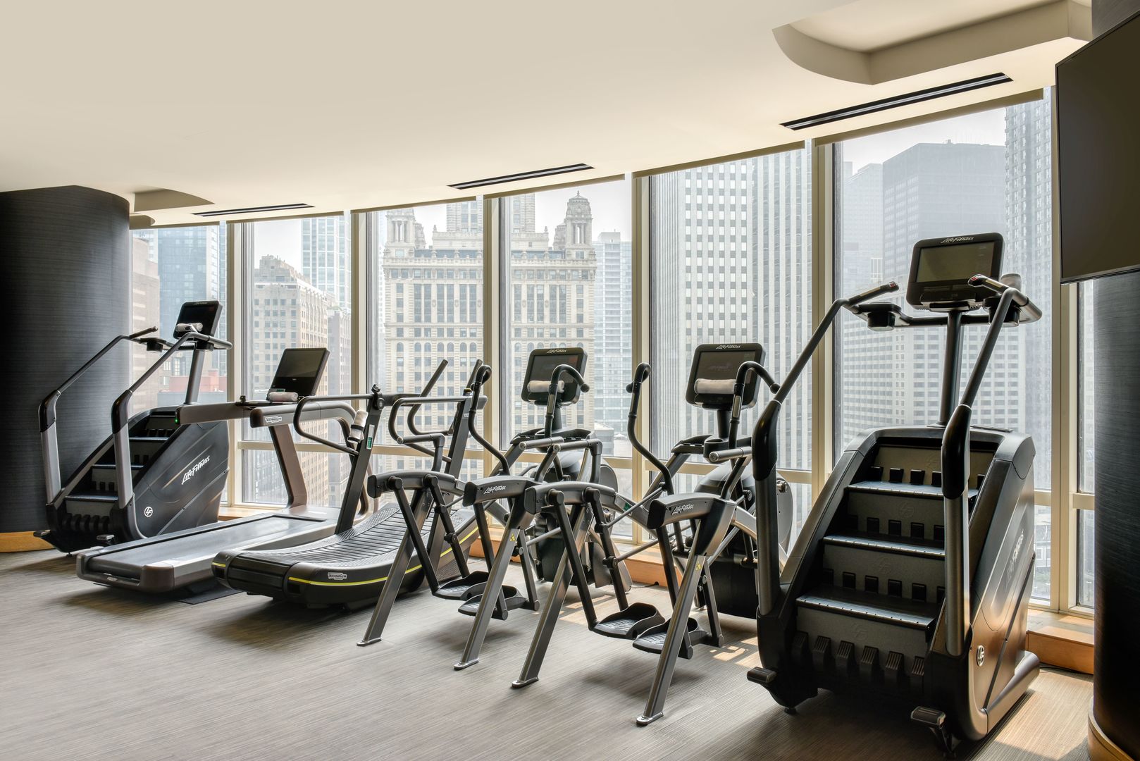 401 North Wabash Avenue, Unit 42E Chicago, IL 60611 - Photo 53 of 55 a view of a room with gym equipment