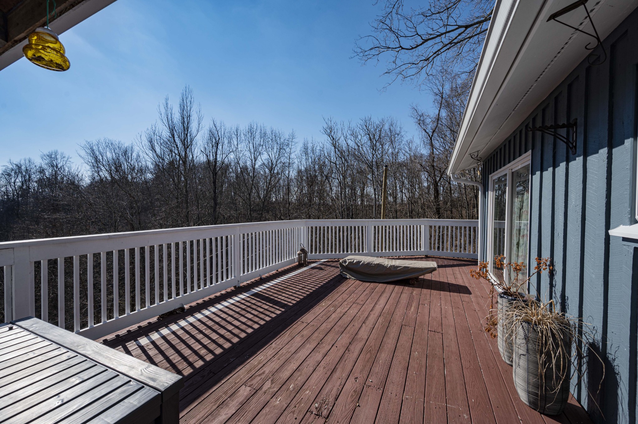 1015 Poplar Flatt Road Silver Point, TN 38582 - Photo 54 of 70 a view of balcony with wooden floor and fence