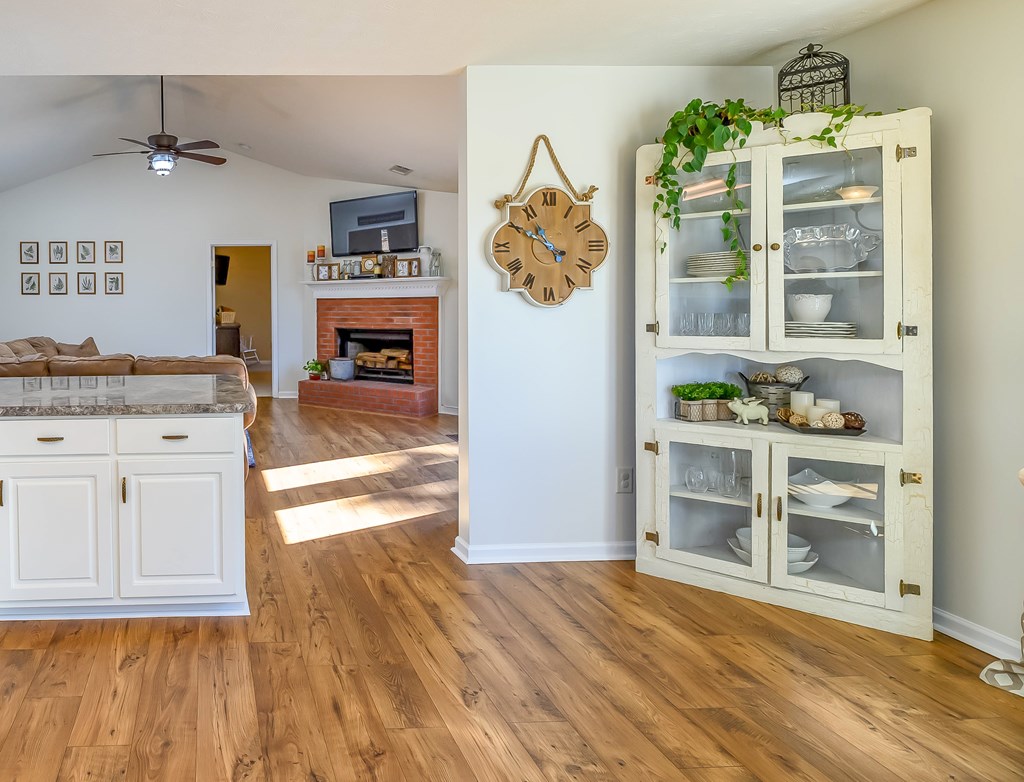 561 Juniper Mill Pond Road Box Springs, GA 31801 - Photo 11 of 34 Kitchen Opens to Living Room