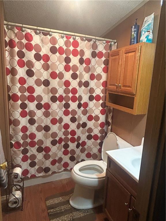 341 Bridgeport Road Mount Pleasant, PA 15666 - Photo 12 of 19 a bathroom with a toilet and a shower curtain