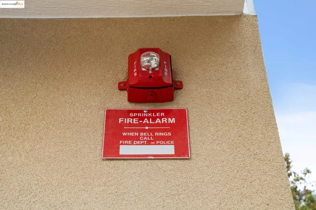 a wall with a sign on it