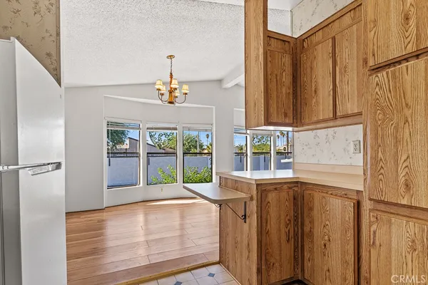 a view of an entryway with a window