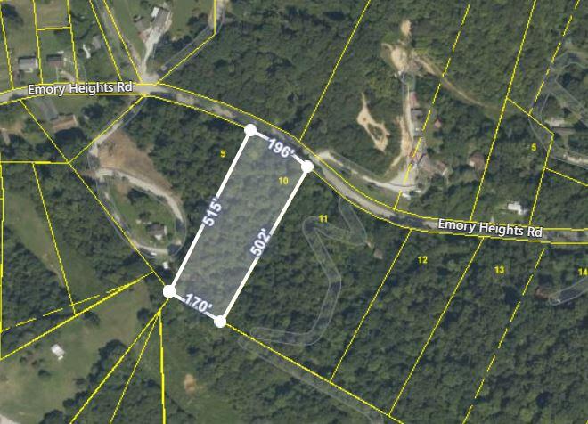 Emory Heights Road Harriman, TN 37748 - Photo 1 of 6 Emory Heights Aerial Pic