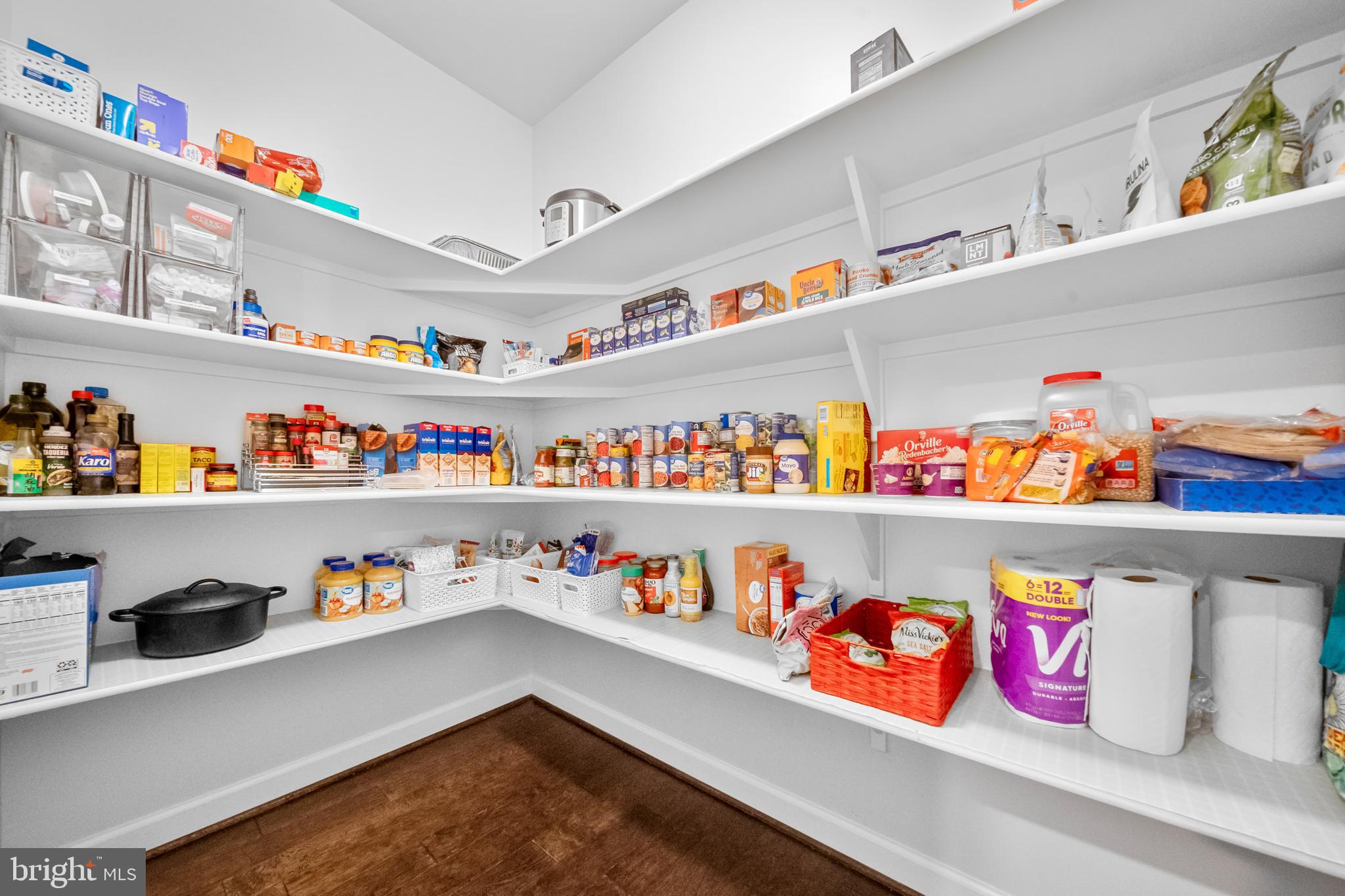 1639 Macon Street McLean, VA 22101 - Photo 24 of 86 a utility room with lots of clutter and refrigerator