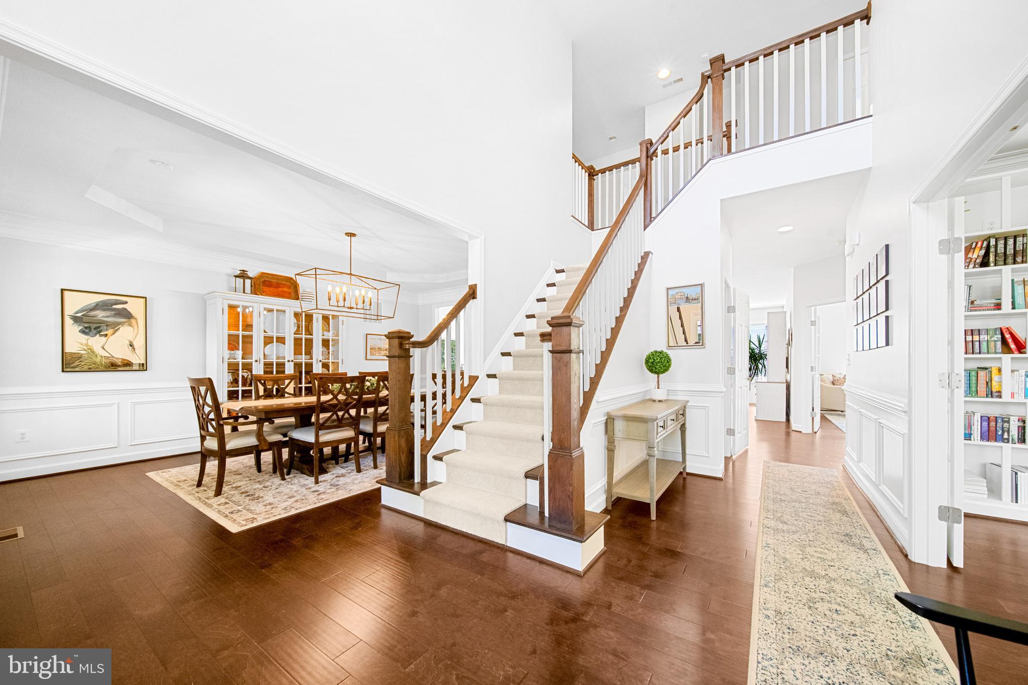 1639 Macon Street McLean, VA 22101 - Photo 5 of 86 a view of entryway and hall with wooden floor
