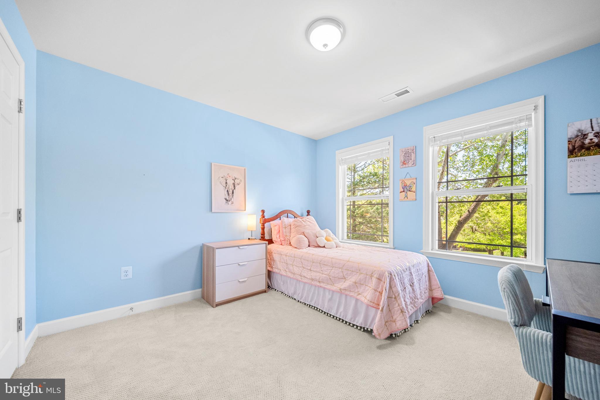 1639 Macon Street McLean, VA 22101 - Photo 52 of 86 a bedroom with a bed and a window