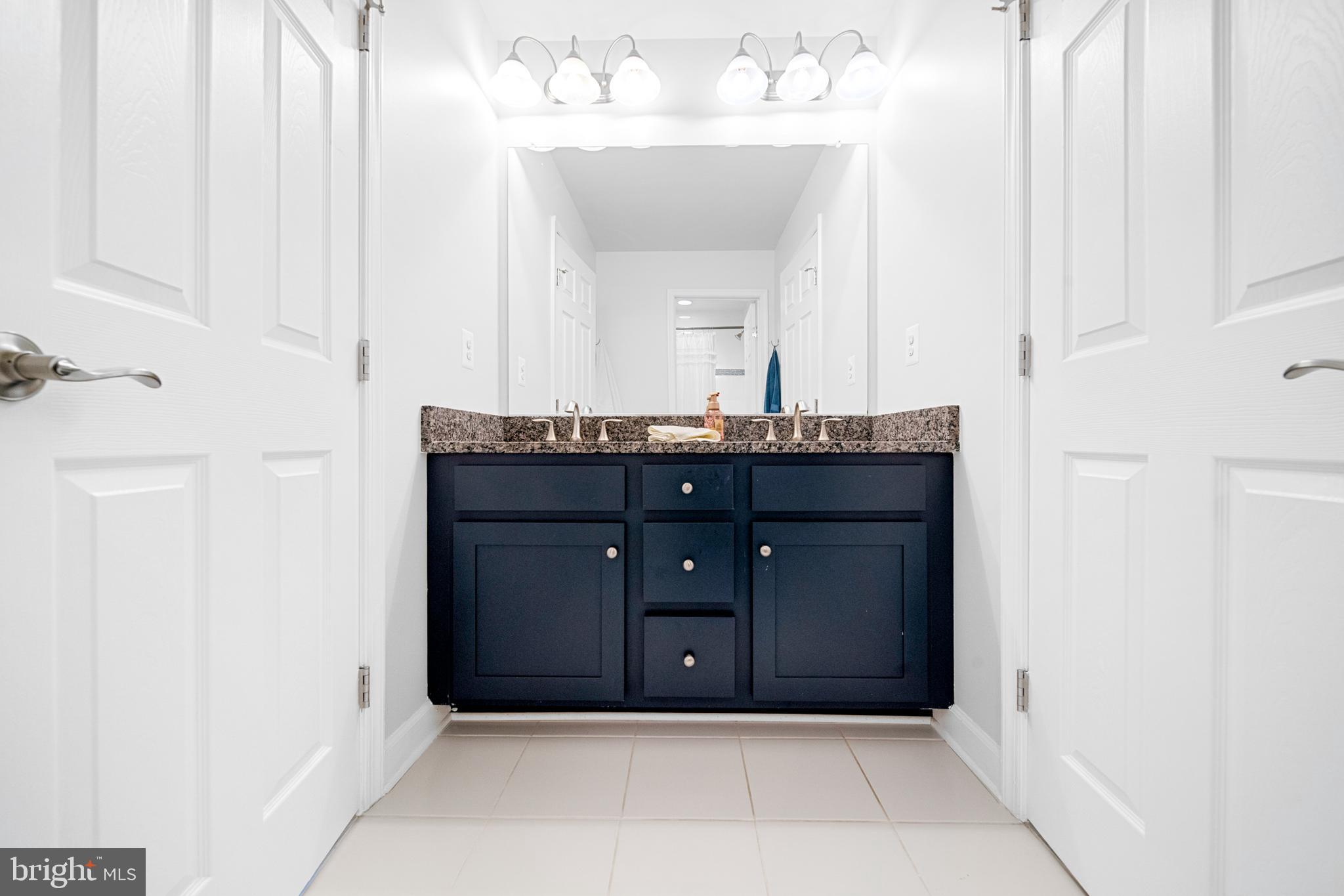 1639 Macon Street McLean, VA 22101 - Photo 55 of 86 a view of a bathroom with a sink and a mirror