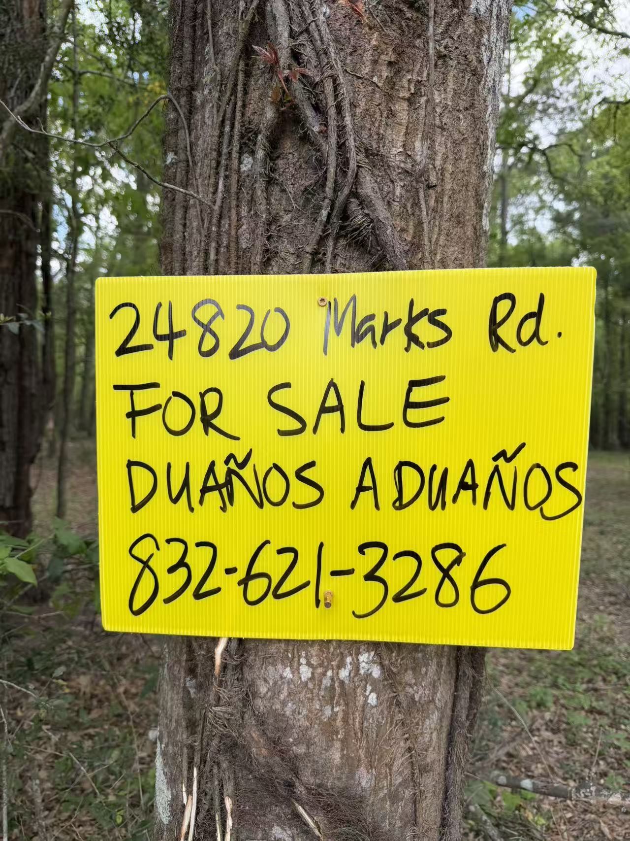 24820 Marks Road Splendora, TX 77372 - Photo 3 of 7 a sign that is on the wall