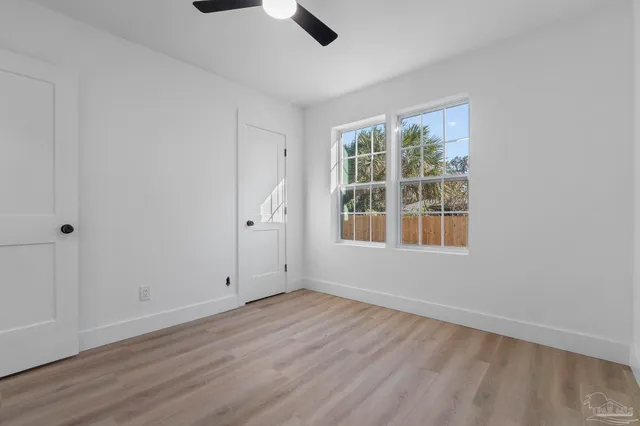 wooden floor in an empty room
