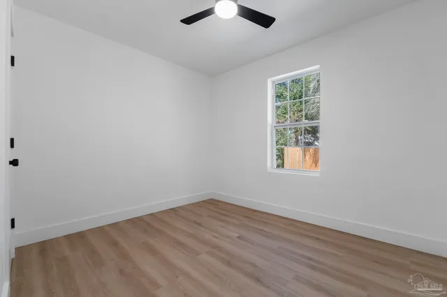 wooden floor in an empty room