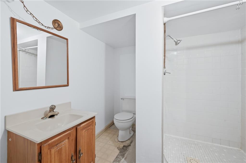 924 Mayfield Road Sharpsville, PA 16150 - Photo 42 of 49 Full bathroom in basement with step in shower