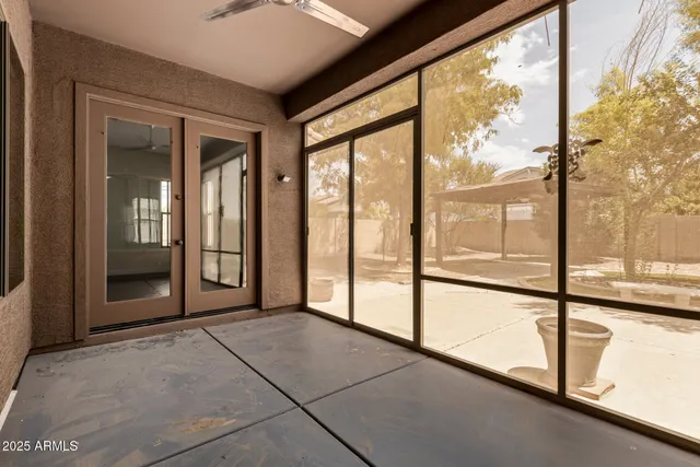 a view of an entryway