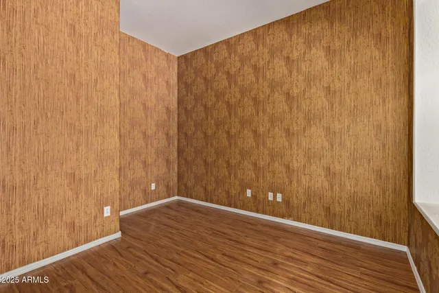 a view of wooden floor