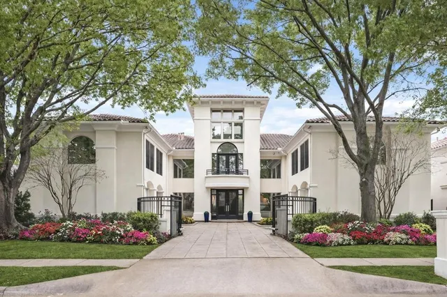 front view of a house with a small yard