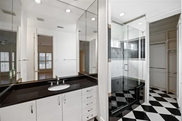 an empty room with window