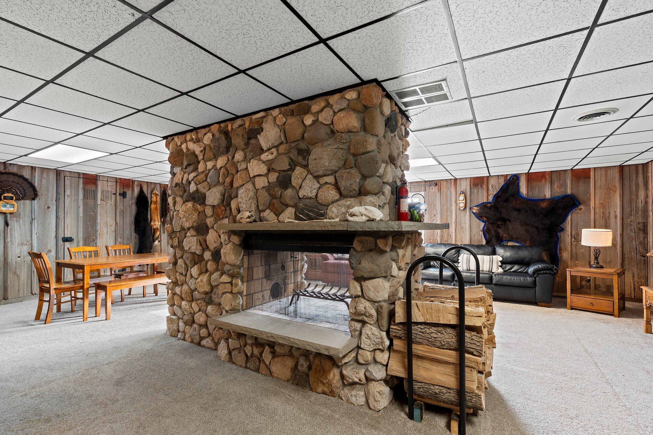 N6580 County Rd O J Plymouth, WI 53073 - Photo 25 of 39 Natural Fireplace