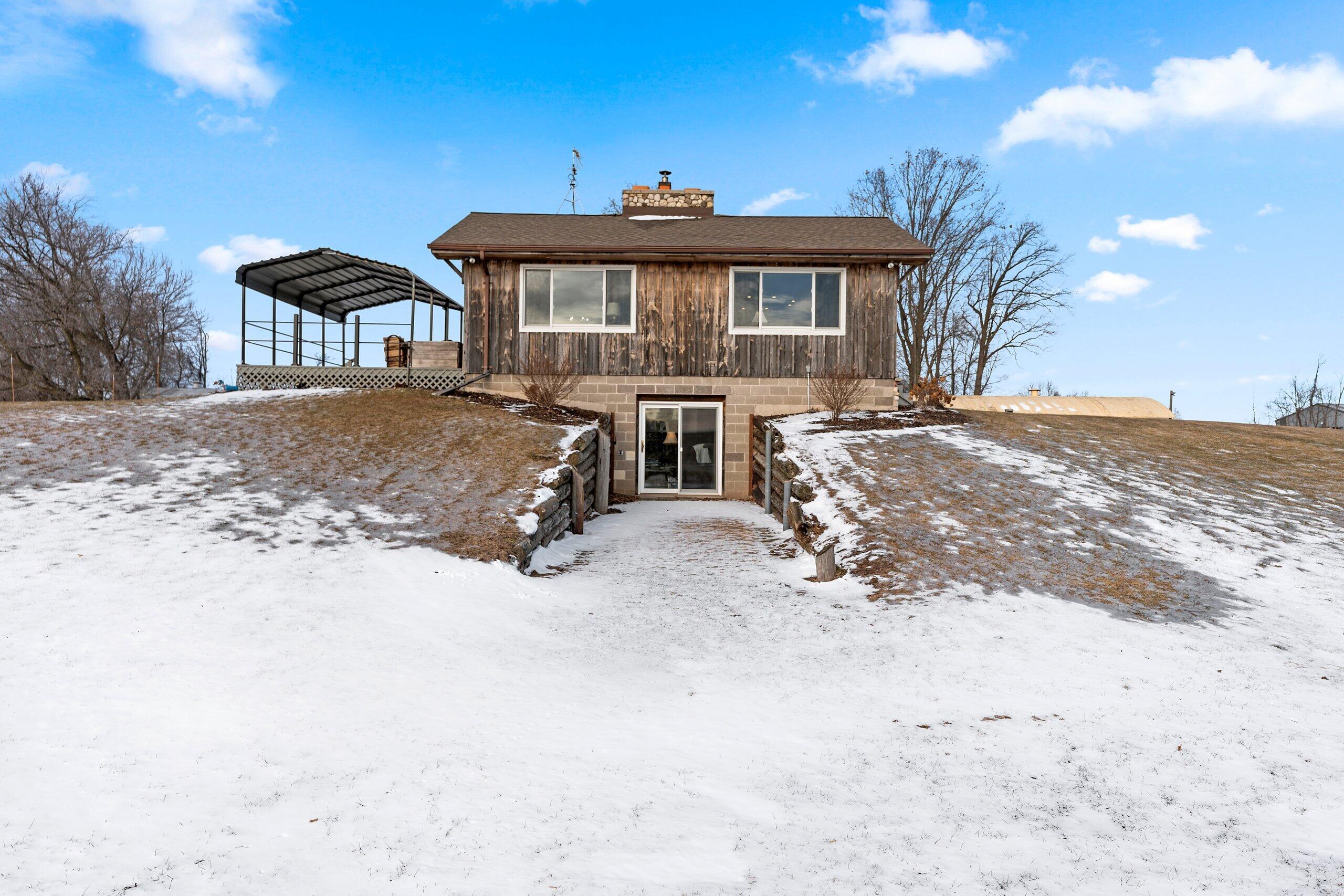 N6580 County Rd O J Plymouth, WI 53073 - Photo 30 of 39 Patio Doors from Lower Level
