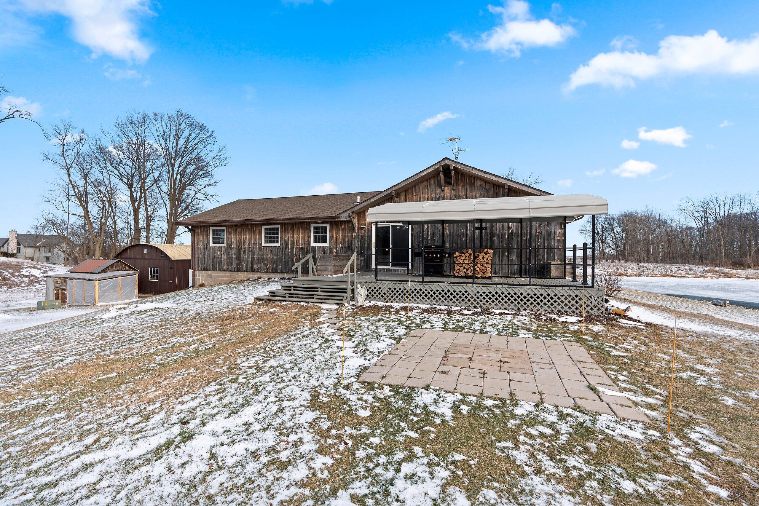 N6580 County Rd O J Plymouth, WI 53073 - Photo 32 of 39 Carport Included