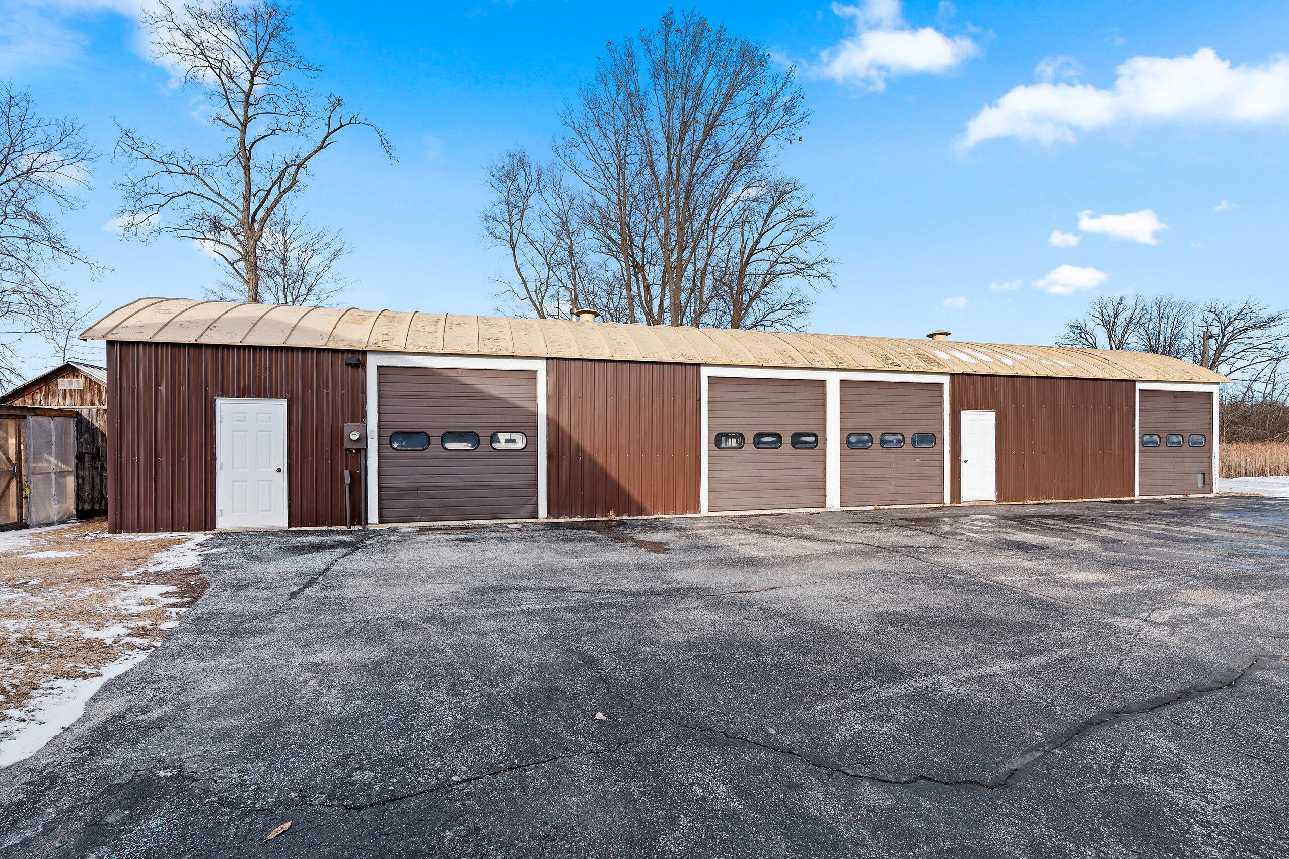 N6580 County Rd O J Plymouth, WI 53073 - Photo 34 of 39 7 Car Detached Garage
