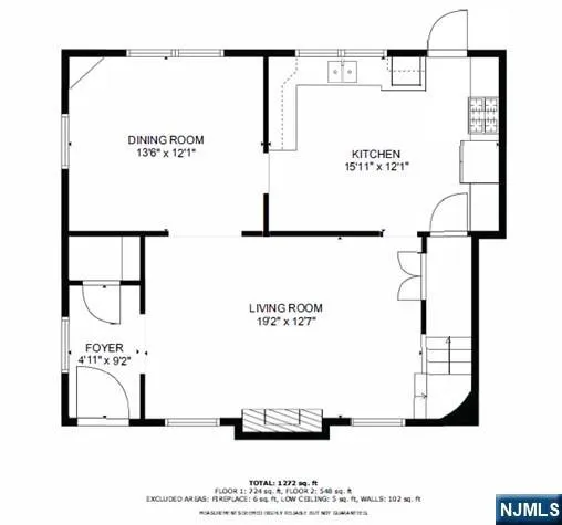 a picture of a floor plan